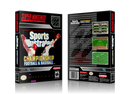 Sprots Illustrated Championship Football And Baseball Replacement Nintendo SNES Game Case Or Cover