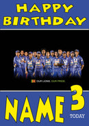 Sri Lanka THEME INSPIRED Style PERSONALISED Kids Adult FUNNY Birthday Card