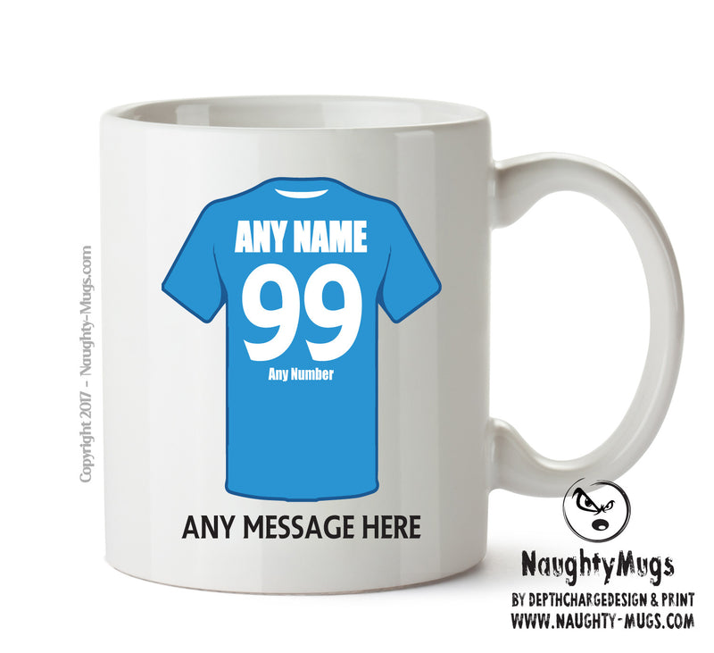 St. Johnstone Football Team Mug Personalised Birthday Age And Name
