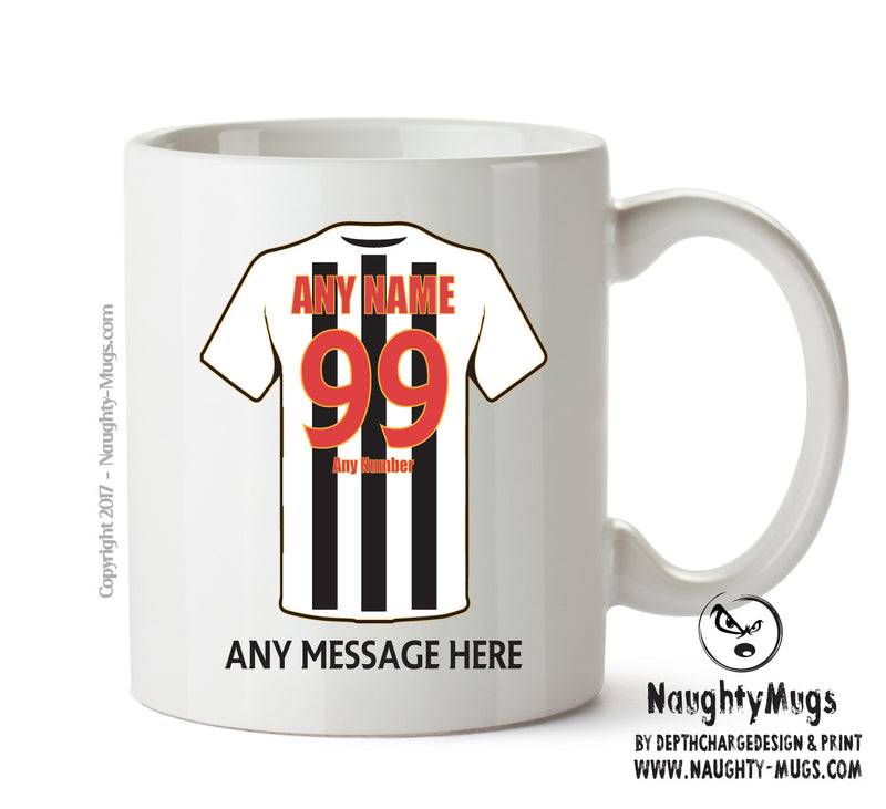 St. Mirren Football Team Mug Personalised Birthday Age And Name