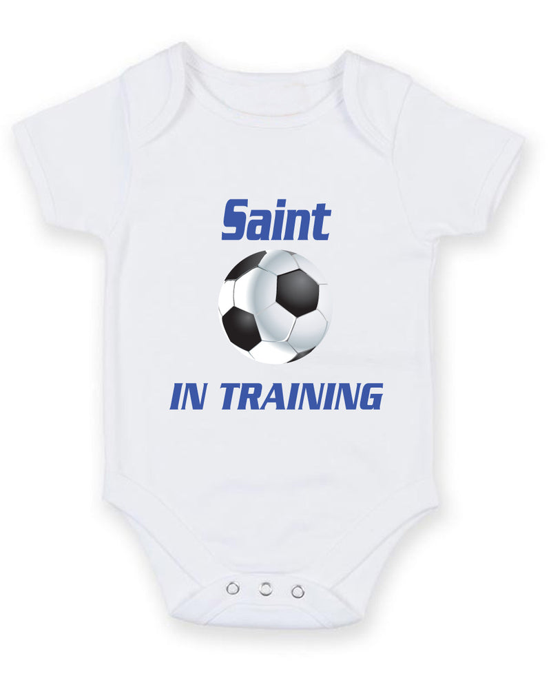 St Johnstone in Training Football Fan Baby Grow Bodysuit