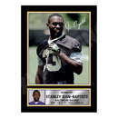 Stanley Jean-Baptiste 2 Limited Edition Football Signed Print - American Footballer