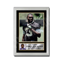 Stanley Jean-Baptiste 2 Limited Edition Football Signed Print - American Footballer