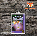 Star Force Retro NES Game Cover Art Gaming Keyring
