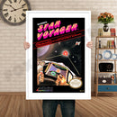 Star Voyager Retro GAME INSPIRED THEME Nintendo NES Gaming A4 A3 A2 Or A1 Poster Art 544