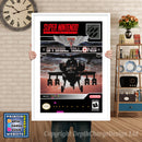 Steel Talons Super Nintendo GAME INSPIRED THEME Retro Gaming Poster A4 A3 A2 Or A1