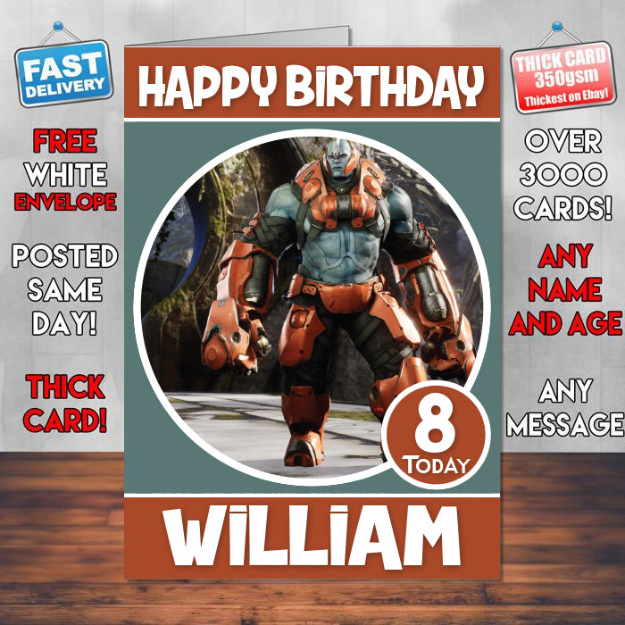 Personalised Birthday Card