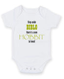 Step Aside Bilbo Personalised Baby Boy Girl Unisex Short Sleeve Bodysuit