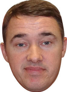 Stephen Hendry SNOOKER Celebrity Face Mask Fancy Dress Cardboard Costume Mask