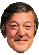 STEPHEN FRY JB - TV Star Fancy Dress Cardboard Celebrity Party Face Mask