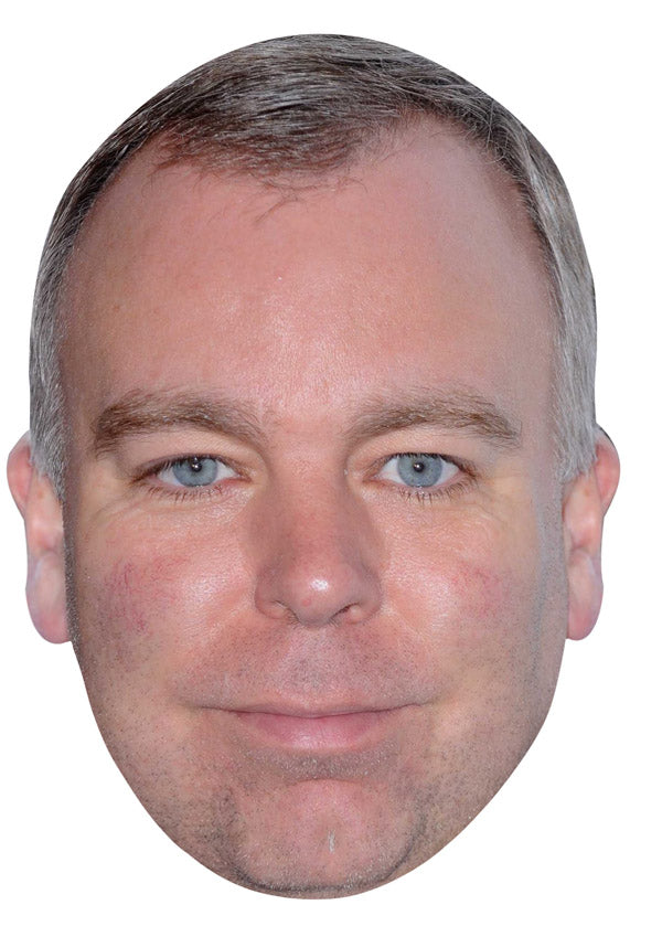 Steve Pemberton Face Mask – Fancy Dress Cardboard Costume Mask
