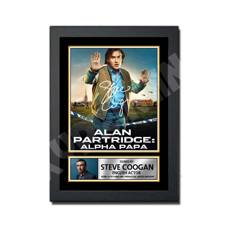 Steve Coogan 2 Limited Edition Movie Signed Print