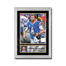 Steven Hauschka 2 Limited Edition Football Signed Print - American Footballer