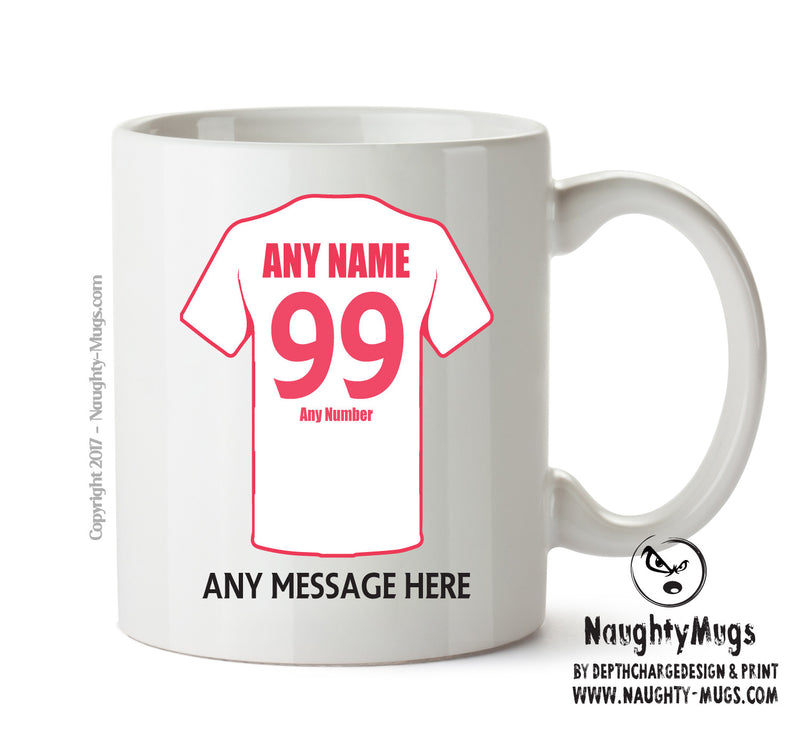 Stevenage INSPIRED Football Team Mug Personalised Mug