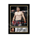 Stipe Miocic 2 Limited Edition MMA Wrestler Signed Print - MMA Wrestling