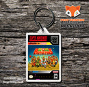 Stone Protectors Game Inspired Retro Gaming Keyring