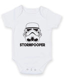 Storm Pooper Printed Baby Grow Bodysuit Boy Girl Unisex Gift