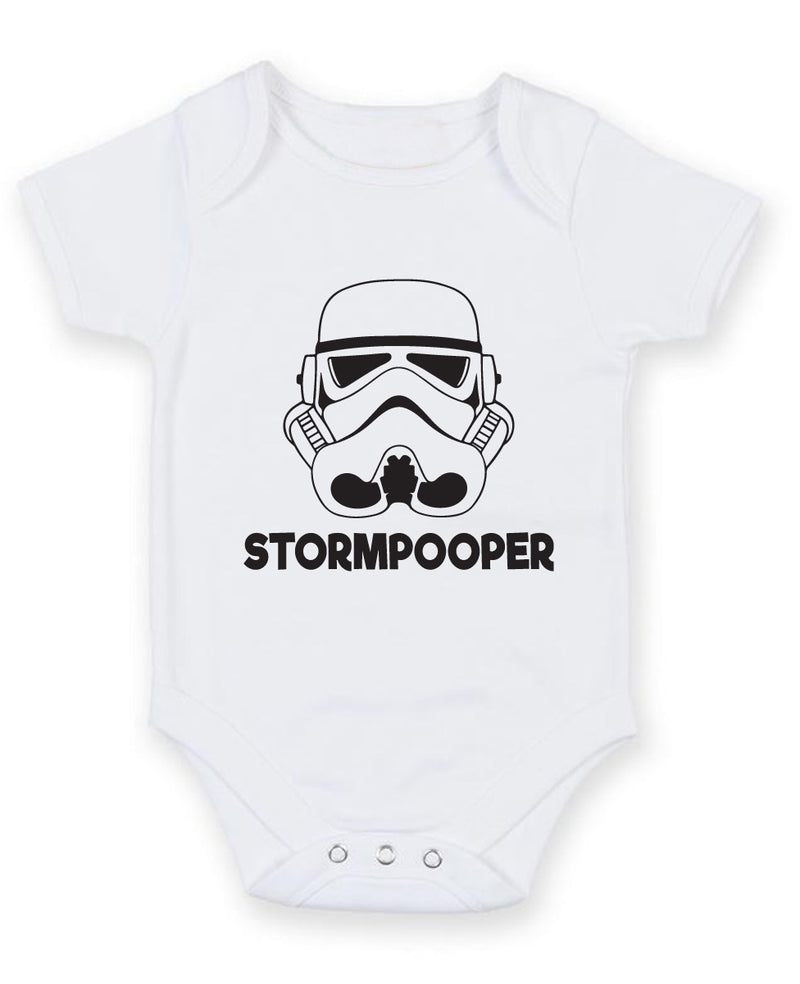 Storm Pooper Printed Baby Grow Bodysuit Boy Girl Unisex Gift