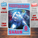 Personalised Street Fighter Abel Inspired Style Game Kids Inspired Birthday Card (SA)