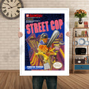 Street Cop Retro GAME INSPIRED THEME Nintendo NES Gaming A4 A3 A2 Or A1 Poster Art 549