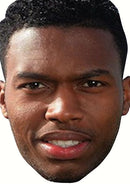 Sturridge 2 Celebrity Face Mask Fancy Dress Cardboard Costume Mask