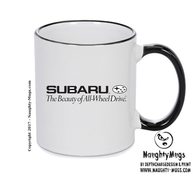 Subaru 2 Personalised Printed Mug
