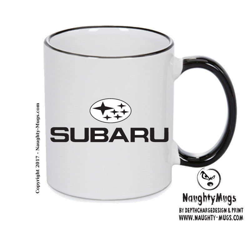 Subaru 4 Personalised Printed Mug