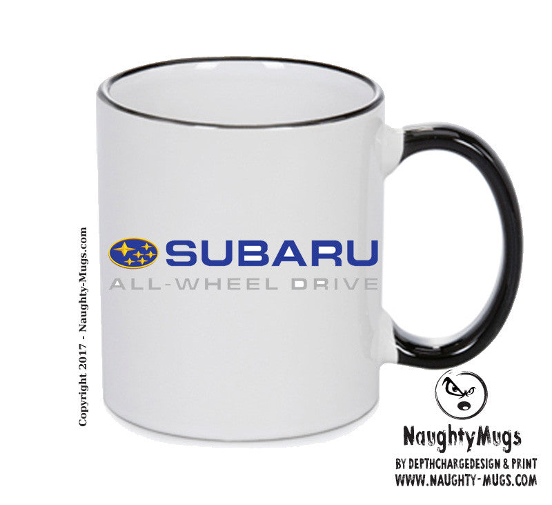 Subaru 5 Personalised Printed Mug