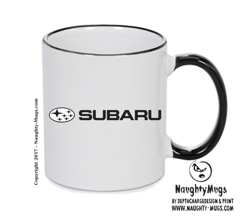 Subaru 6 Personalised Printed Mug