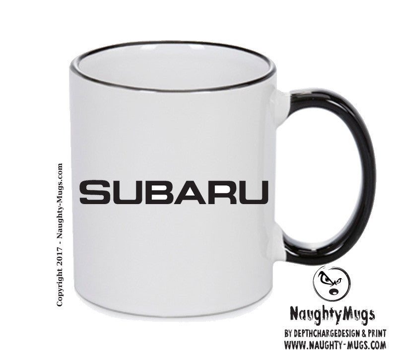 Subaru Personalised Printed Mug