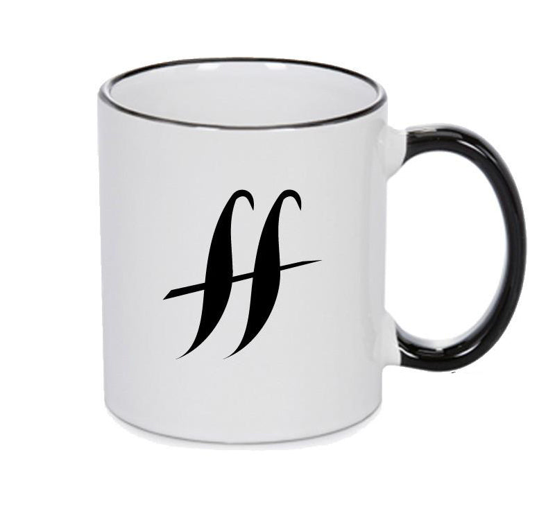 Sugar 2 Black Handle Alchemy Mug GOTHIC GOTH HORROR STARS HORROSCOPE BLACK MAGIC MUG