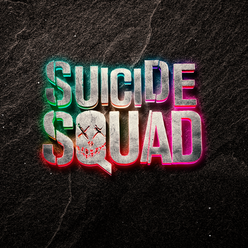 Suicide Squad Lego Display Case - Minifigure Display Background and Frames