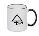 Sulphur Black Handle Alchemy Mug GOTHIC GOTH HORROR STARS HORROSCOPE BLACK MAGIC MUG
