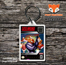 Super James Pond Game Inspired Retro Gaming Keyring