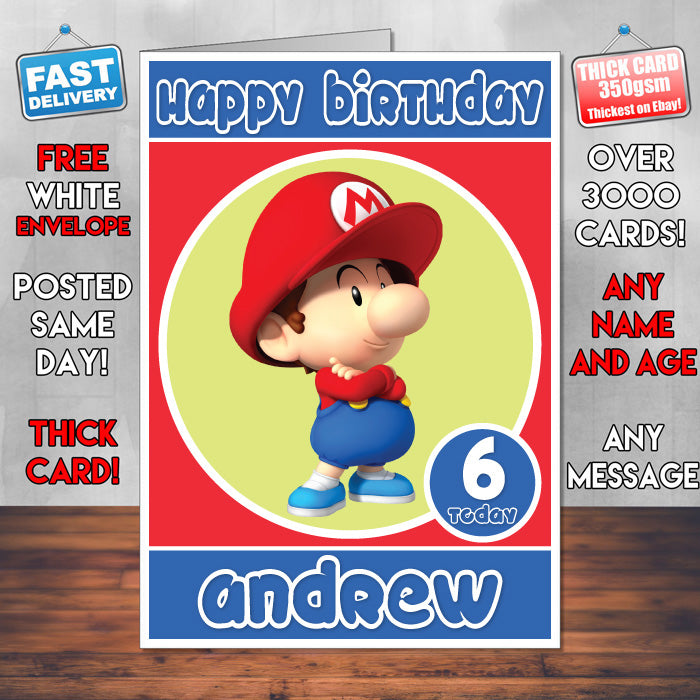 Personalised Birthday Card