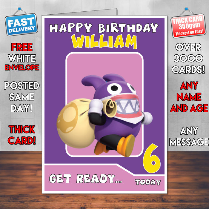 Personalised Birthday Card