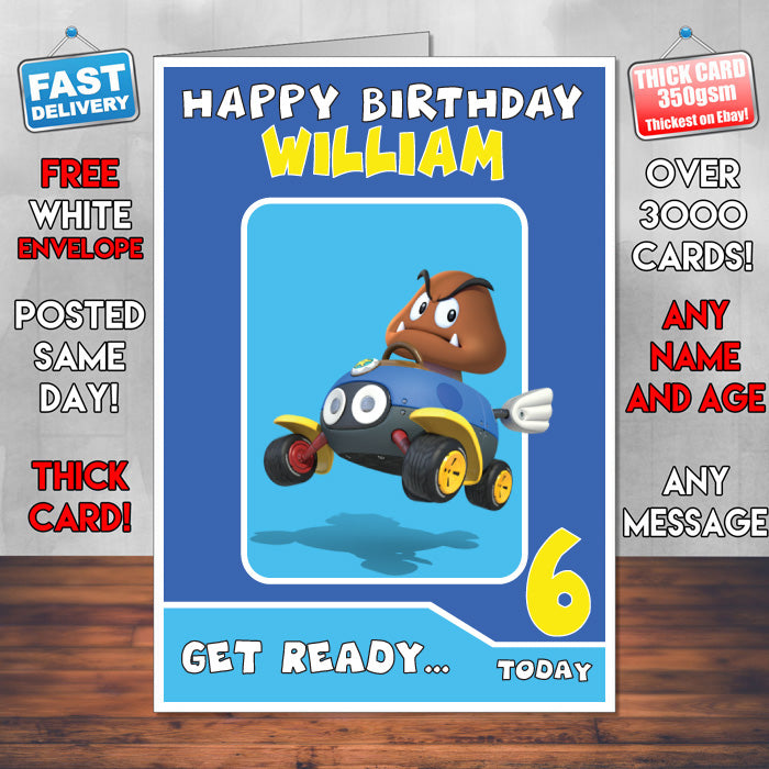 Personalised Birthday Card