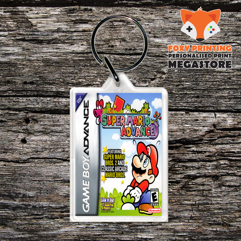 Super Mario Advance Retro Gaming Keyring