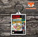 Super Mario All Stars Game Inspired Retro Gaming Keyring