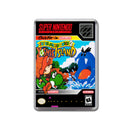 Super Mario World 2 Yoshi's Island - SNES GAME inspired Retro Gaming Magnet
