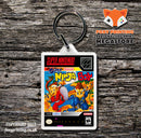 Super Ninja Boy Game Inspired Retro Gaming Keyring