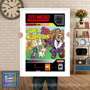 Super Noah's Ark 3D Super Nintendo GAME INSPIRED THEME Retro Gaming Poster A4 A3 A2 Or A1
