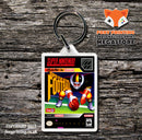 Super Play Action Football Game Inspired Retro Gaming Keyring