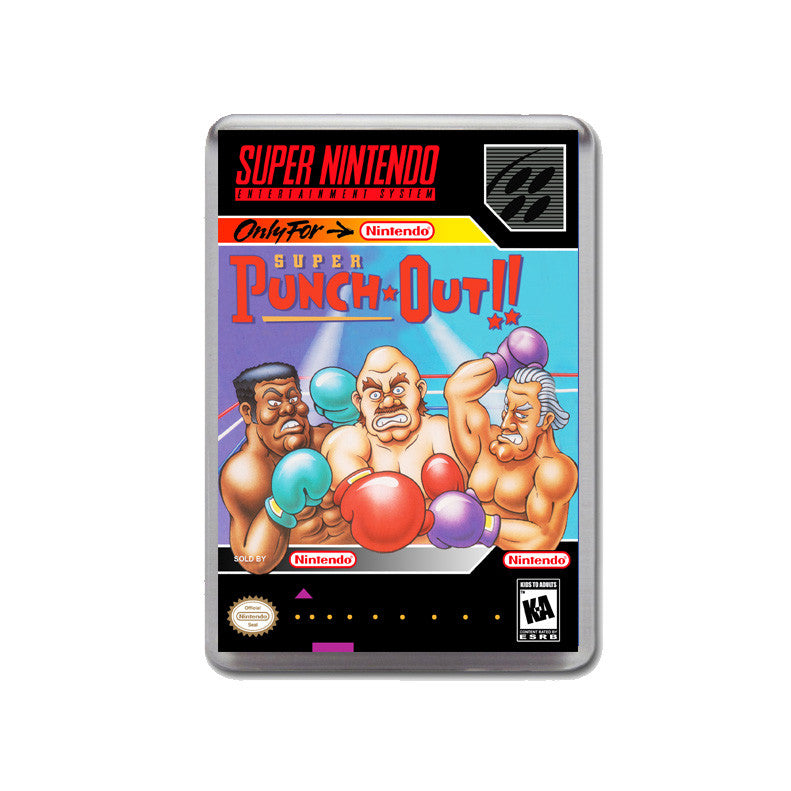 Super Punch Out - SNES GAME inspired Retro Gaming Magnet