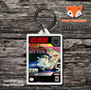 Super R-Type Game Inspired Retro Gaming Keyring