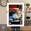 Super Rtype Super Nintendo GAME INSPIRED THEME Retro Gaming Poster A4 A3 A2 Or A1