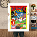 Super Spike Vball World Cup Retro GAME INSPIRED THEME Nintendo NES Gaming A4 A3 A2 Or A1 Poster Art 565