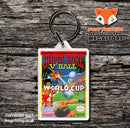 Super Spike Vball Retro NES Game Cover Art Gaming Keyring