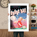 Super Dodgeball Retro GAME INSPIRED THEME Nintendo NES Gaming A4 A3 A2 Or A1 Poster Art 554