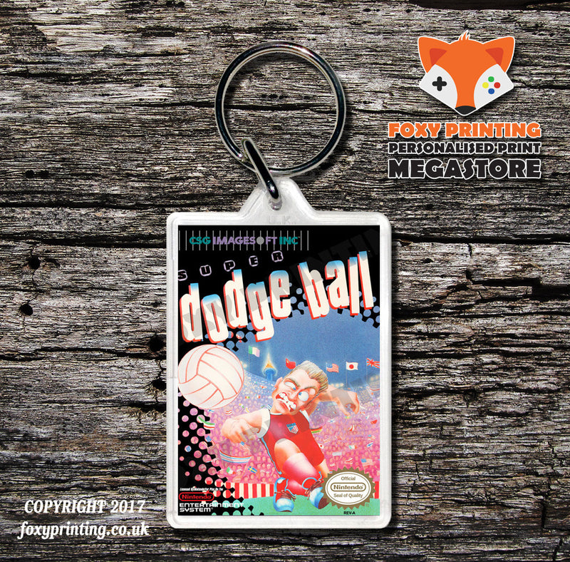 Strider Retro NES Game Cover Art Gaming Keyring